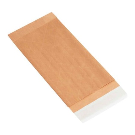 Box Packaging Self Seal Nylon Reinforced Padded Mailers, No 0, 6W x 10L, Kraft, 1000/Pack B883SS